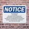 Signmission No Trespassing No Loitering Violators Caught OSHA Notice Sign, Plastic, 14in W x 10in L, 2PK OS-2PACK-NS-P-1014-L-14932 - alternate 6